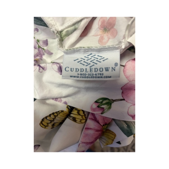 Cotton pillow cases garden floral whimsical vintage romantic - Picture 4 of 5